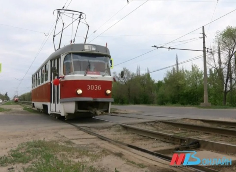 В Дзержинском районе Волгограда перестали ходить трамваи