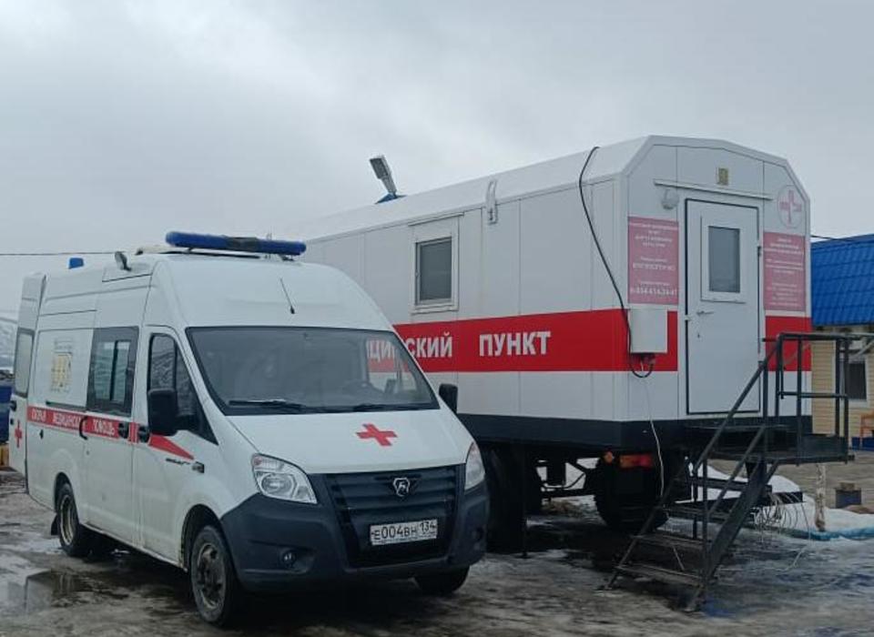 В Волгоградской области трассовые медики помогли 1,3 тысяче человек