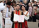 В Москве на ВДНХ волгоградцы сыграли свадьбу на Красную горку